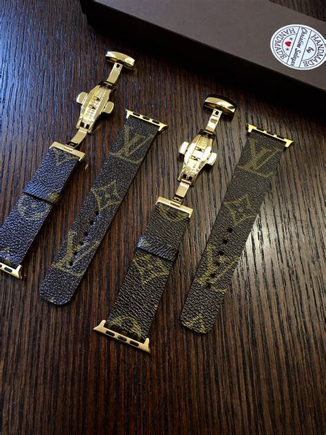 lv apple watch band mm